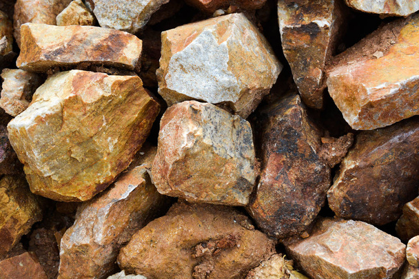 Background full of little rocks of same type - Photo, Image