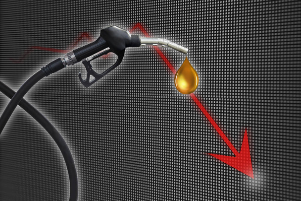 benzine brandstof mondstuk - Foto, afbeelding