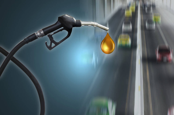 Oil drops illustration - Photo, Image