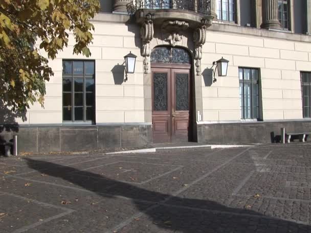 Вхід зал головної будівлі Гумбольдта університет Берліна - Кадри, відео