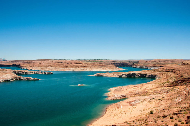 View of Powell lake in Page, Arizona - Photo, image