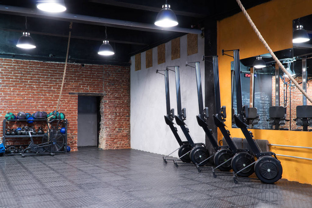 Interior of a fitness gym - Photo, Image