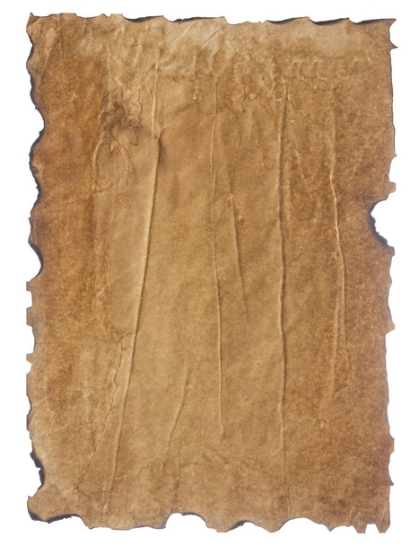 texture retro paper with burnt edges  - Photo, image