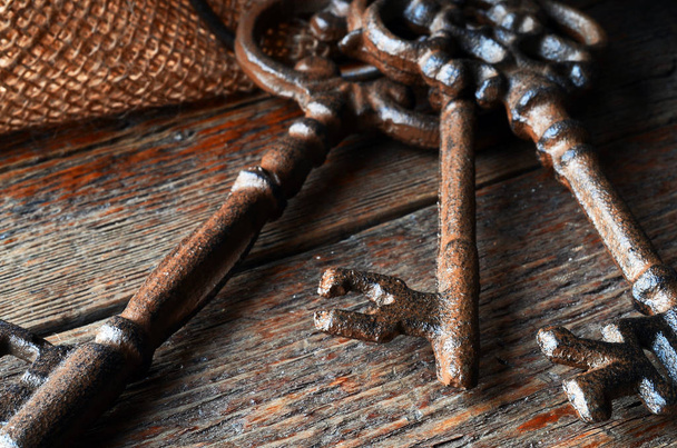 Antické dekorativní klíče - Fotografie, Obrázek