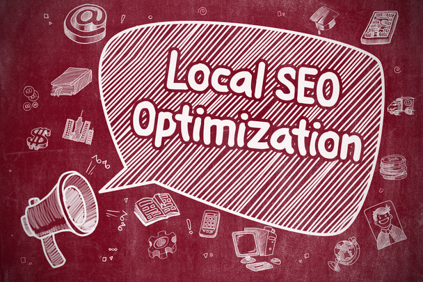 Local SEO Optimization - Business Concept. - Photo, Image