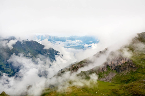  Mountain Fog, Alps, Europe - Fotó, kép