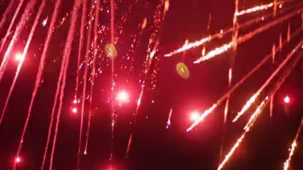 Fuochi d'artificio incredibili nel cielo notturno
 - Filmati, video