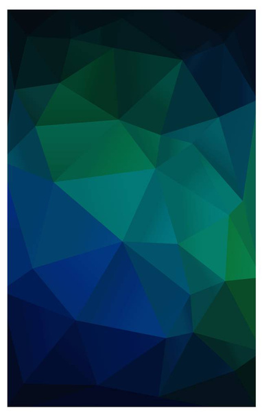 Azul Oscuro, Verde abstracto perspectiva fondo
. - Foto, imagen