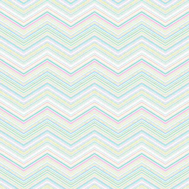 zigzag stripe seamless pattern - Vector, Image
