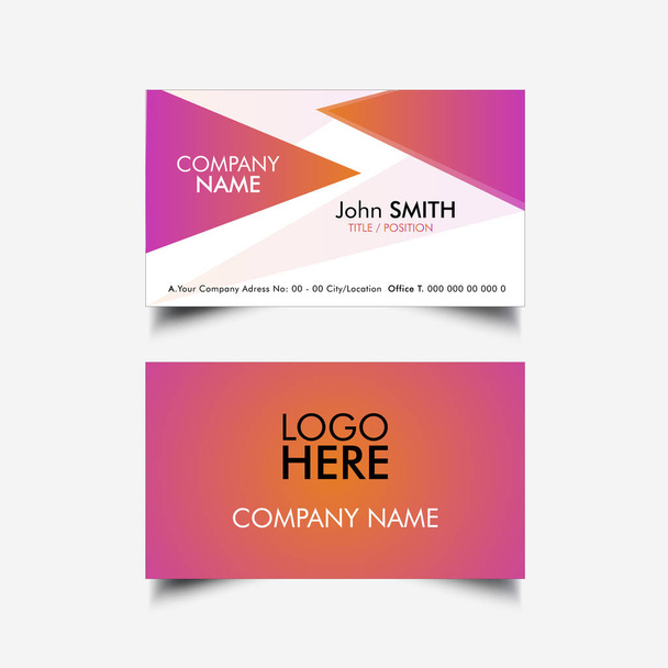 Simple Business Card - Вектор, зображення