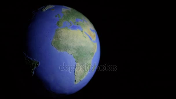 Off keskitetty saumaton silmukka sarjakuvamainen tyyli maapallo
 - Materiaali, video