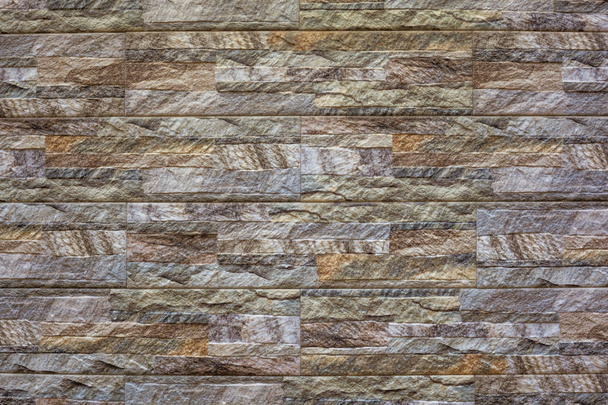 Modern stone brick wall background. Stone texture - Photo, Image