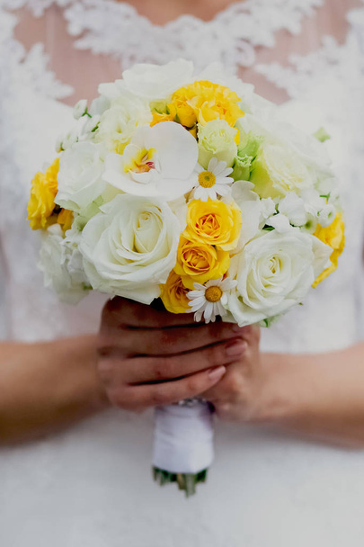 beautiful wedding bride bouquet - Valokuva, kuva