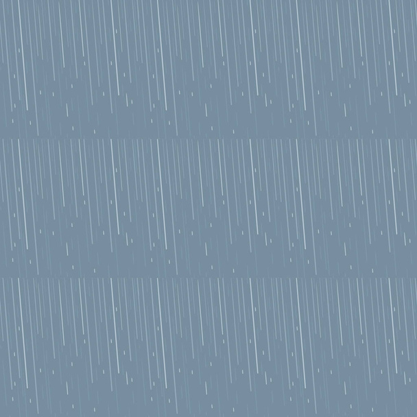 Krople deszczu wektor wzór - Wektor, obraz