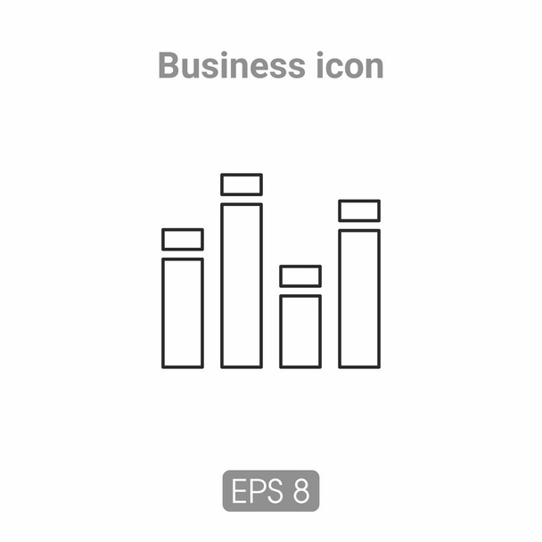 Šablona ikony pro podnikání a infografiky - Vektor, obrázek