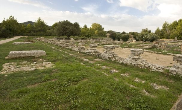 Yunanistan'da antik olympia - Fotoğraf, Görsel
