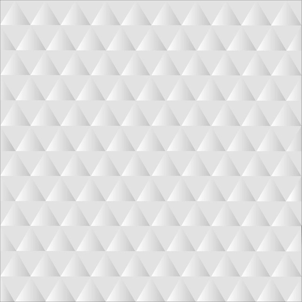Illustration seamless texture white geometric patterned backgrou - Vector, Image