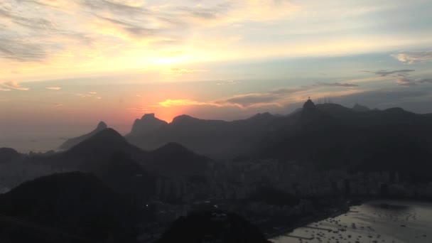 monumento cristo redentor in Rio de Janeiro, Brasilien - Filmmaterial, Video