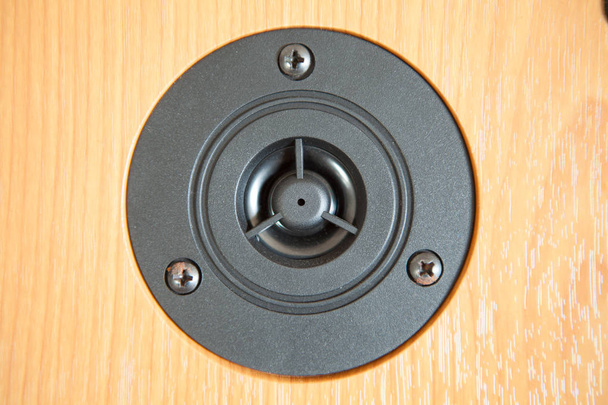 Detail of a hi-fi speaker - Photo, Image