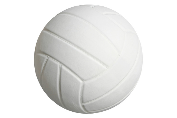 Волейбол ізольований на білому з відсічним контуром
 - Фото, зображення