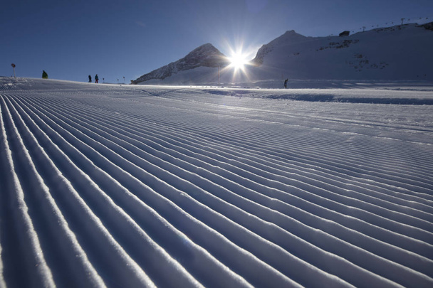 Winter in Alps - the paradise for skier - Foto, Imagem