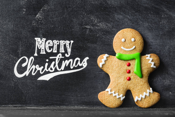 Gingerbread man background - Photo, Image