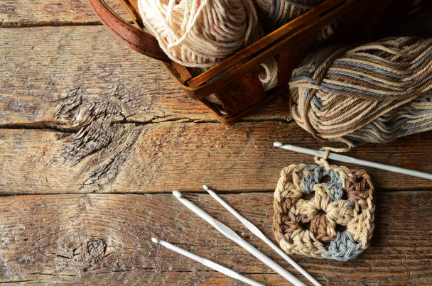 Crochet fil et Crochet crochet
 - Photo, image