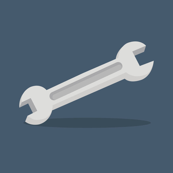 Classic Wrench Tool - Vector, Image