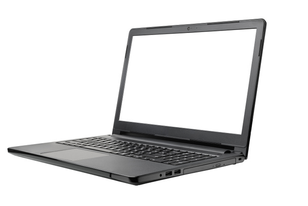 schwarzer Notebook-Computer - Foto, Bild