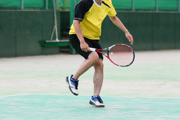tennis player in japan - Fotoğraf, Görsel