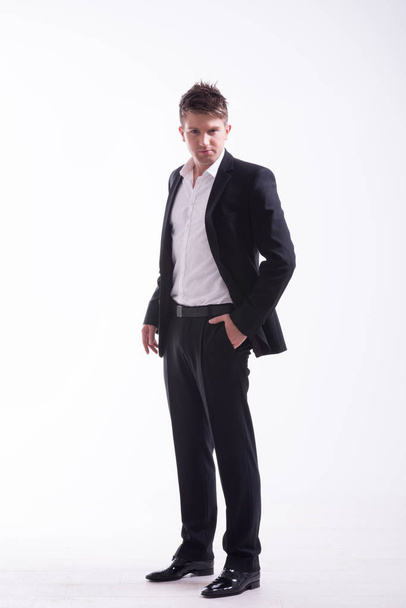 Full body shot of an young handsome man - Photo, Image