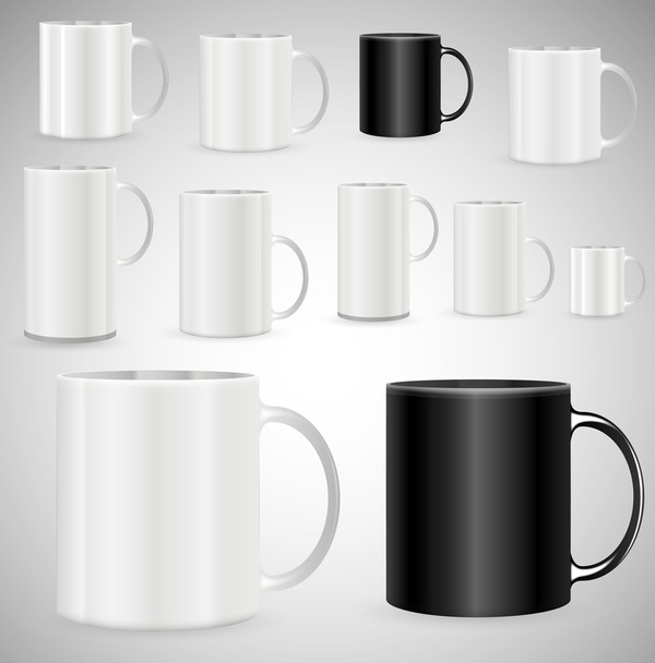 Tasses à café vecteur
 - Vecteur, image
