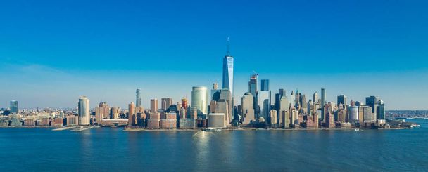 Panorama da baixa de Manhattan - Foto, Imagem