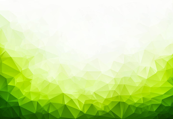Streszczenie zielonego geometrycznego tła - Zdjęcie, obraz