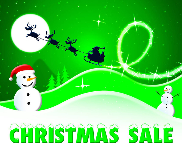 Рождественская распродажа Скидка 3d иллюстрация
 - Фото, изображение
