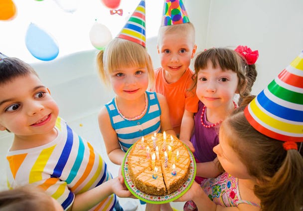 Happy kids  birthday - Фото, зображення