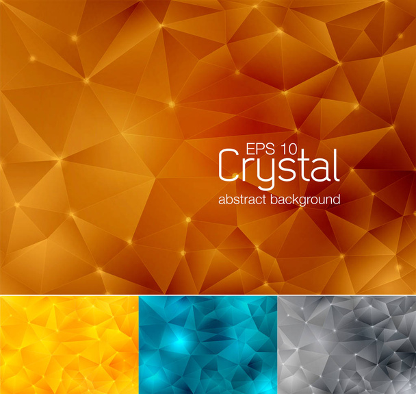 Crystal abstract background - Vector, Imagen
