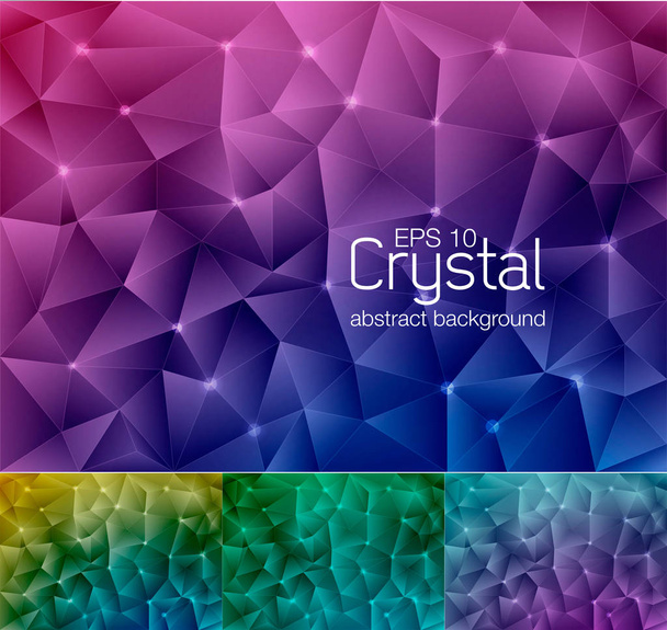 crystal abstract background 6 - Vettoriali, immagini