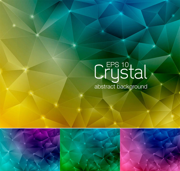 crystal abstract background 5 - Vettoriali, immagini