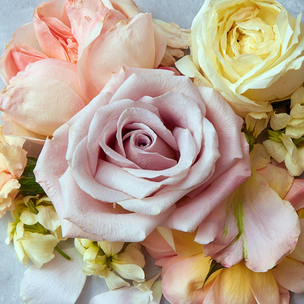 beautiful assorted flowers - Zdjęcie, obraz