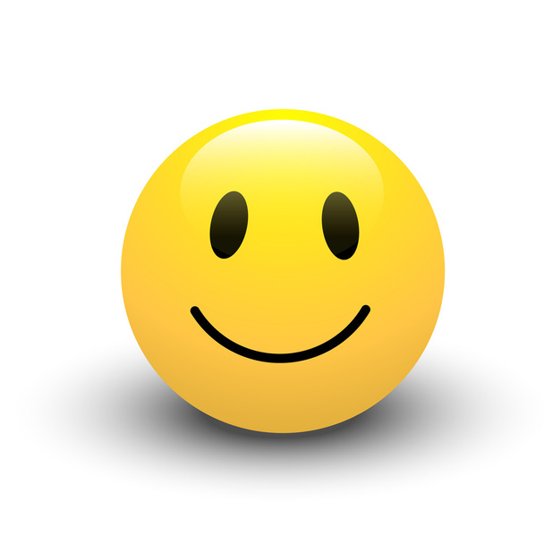 Sorriso icona vettoriale
 - Vettoriali, immagini