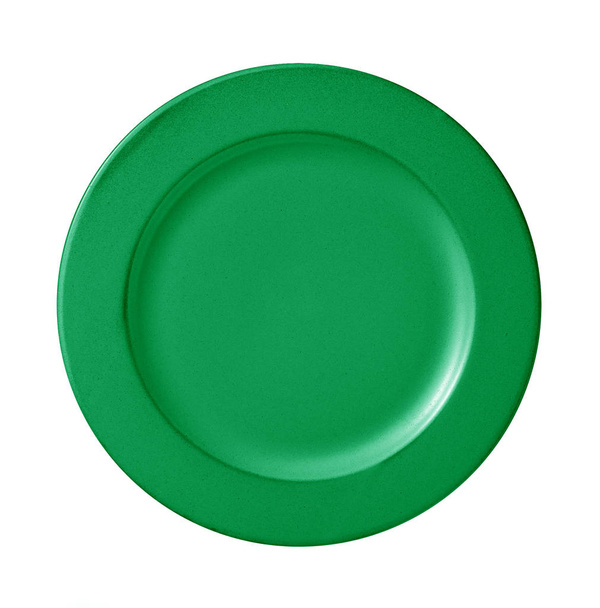 Yeşil plaka izole - Fotoğraf, Görsel