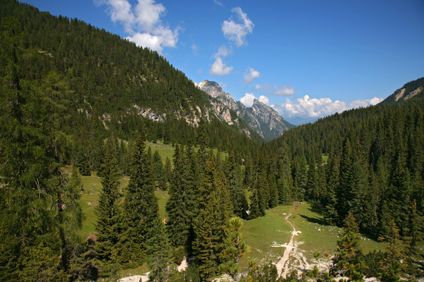 Veduta di Sexten, Dolomite - Italia
 - Foto, immagini