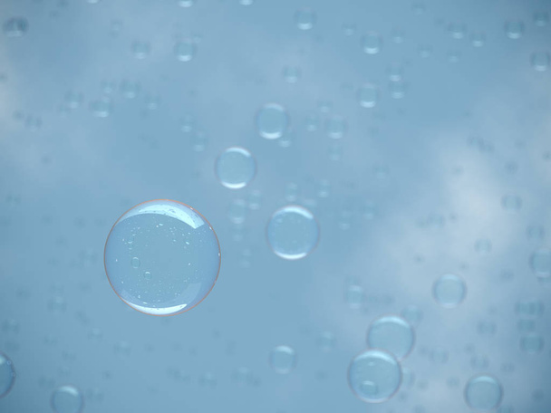 Water bubbles background - Foto, immagini