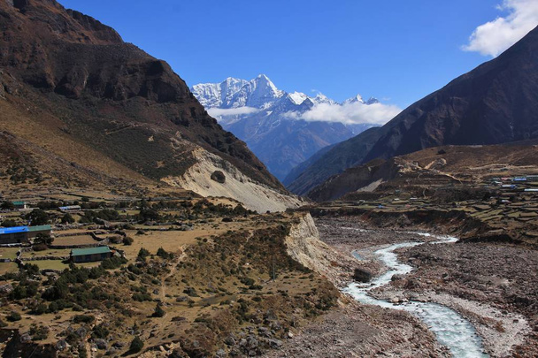 Valle del Tamigi, Parco Nazionale dell'Everest, Nepal
 - Foto, immagini