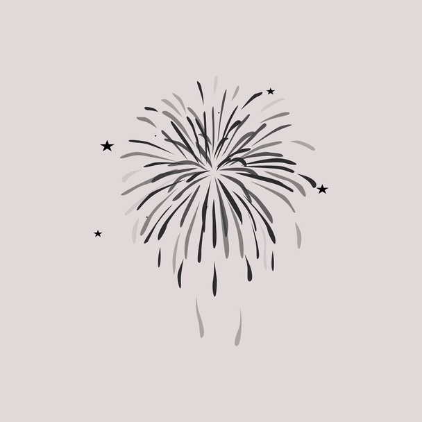 firework  icon illustration - Vector, Image