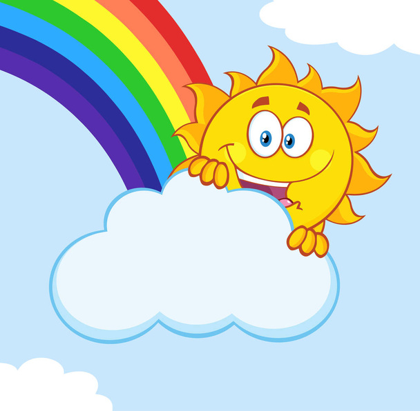 Щасливі літнього сонця
  - Вектор, зображення