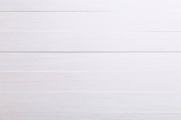 White wood background. Wooden board. - Фото, изображение