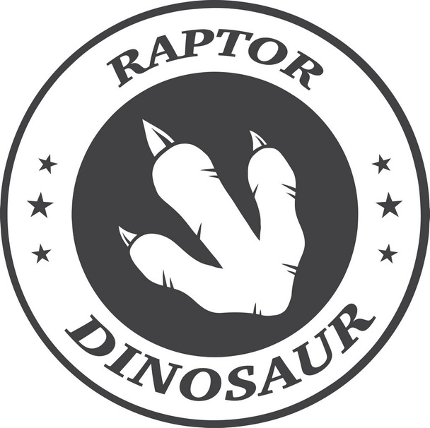 Икона "Динозавр"
 - Вектор,изображение