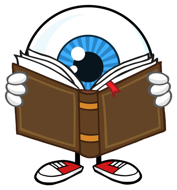 Homme globe oculaire dessin animé
 - Vecteur, image
